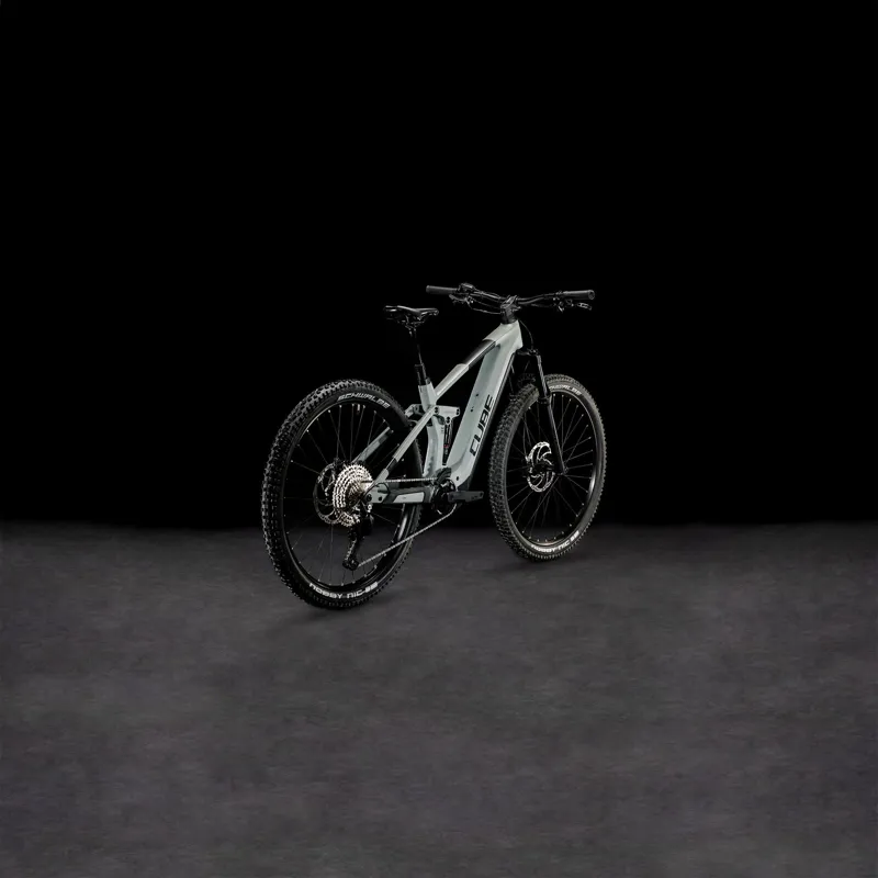 Cube Stereo Hybrid 140 HPC Pro 750Wh Bosch Electric Mountain Bike in Swampgrey/Black-1